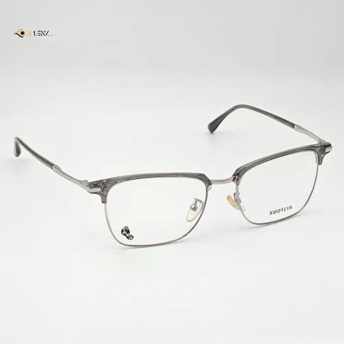 عینک طبی مردانه-زنانه suofeia خاکستری کد ۱۷۹۸